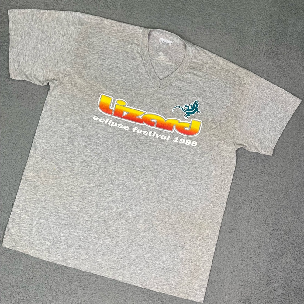 Vintage lizard eclipse festival 1999 T-shirt